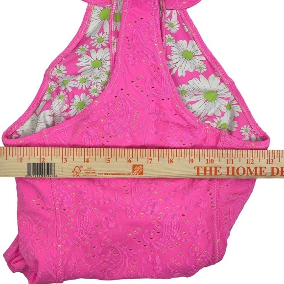 LoveShackFancy Pink One Piece Swimsuit - Picture 14 of 16